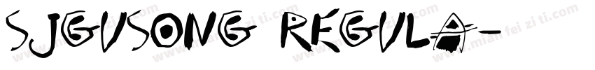SJgusong Regula字体转换
